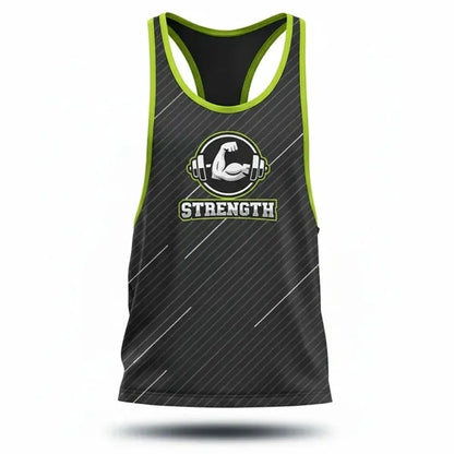 Sublimated 150G Interlock Racerback Tank Top (Unisex)