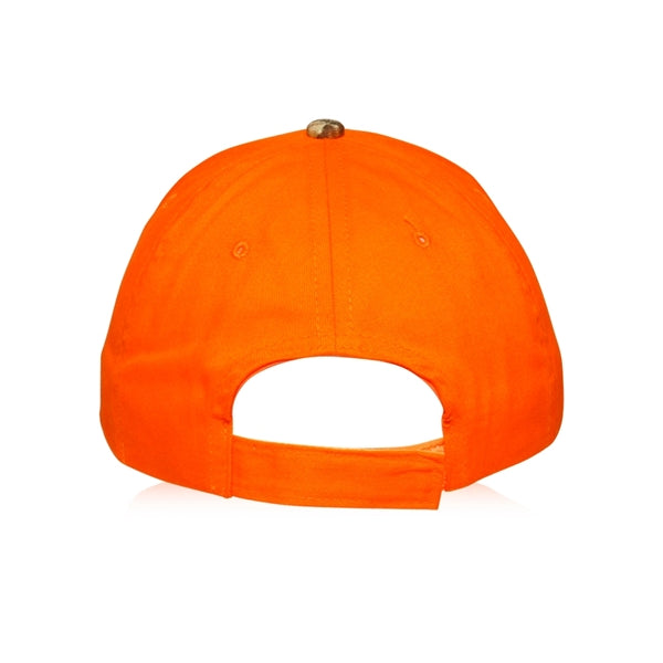 Cotton Twill Cap with Camouflage Visor