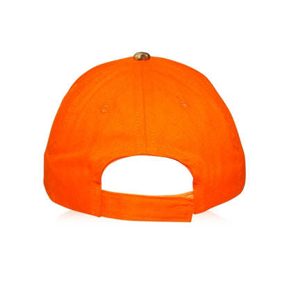 Cotton Twill Cap with Camouflage Visor