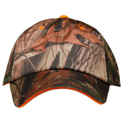 Sandwich Visor Washed Cotton Twill Cap