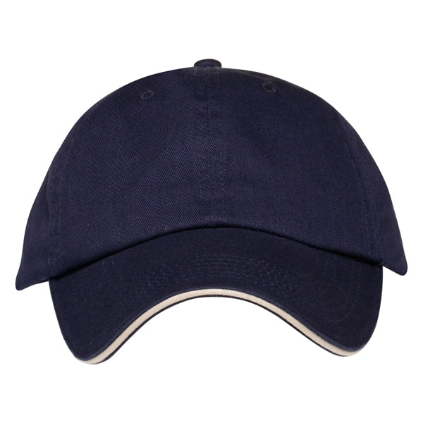 Sandwich Visor Washed Cotton Twill Cap