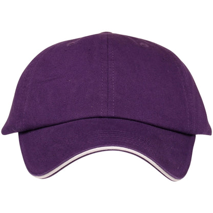 Sandwich Visor Washed Cotton Twill Cap