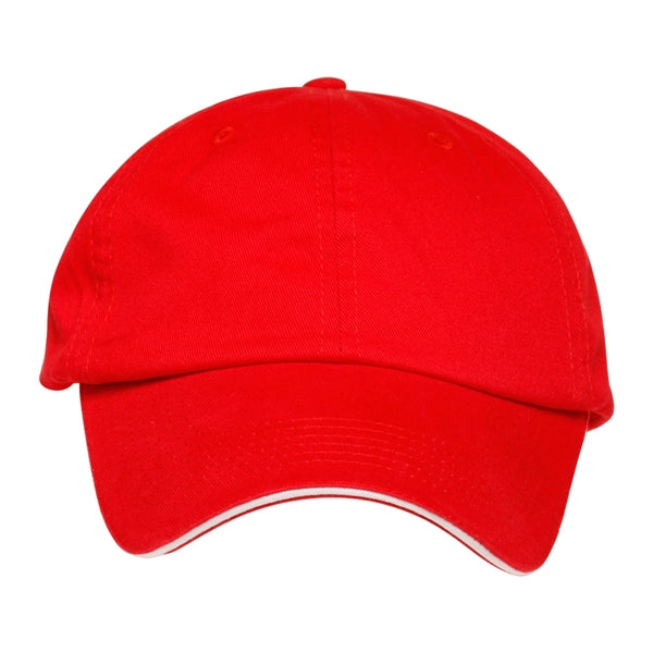Sandwich Visor Washed Cotton Twill Cap