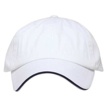 Sandwich Visor Washed Cotton Twill Cap