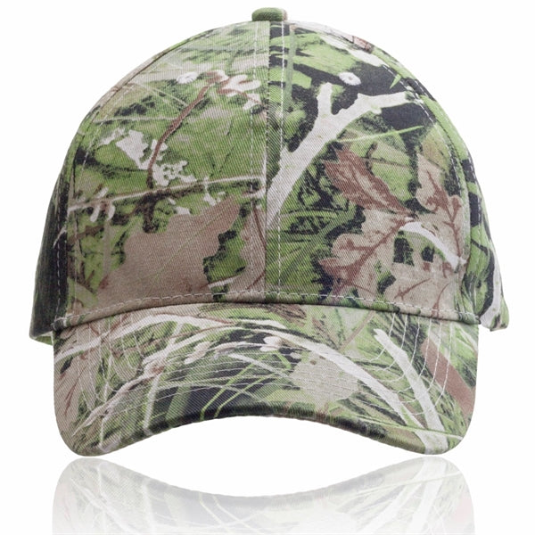 Camouflage Brushed Cap Cotton Twill