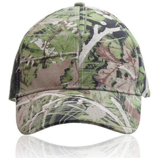 Camouflage Brushed Cap Cotton Twill