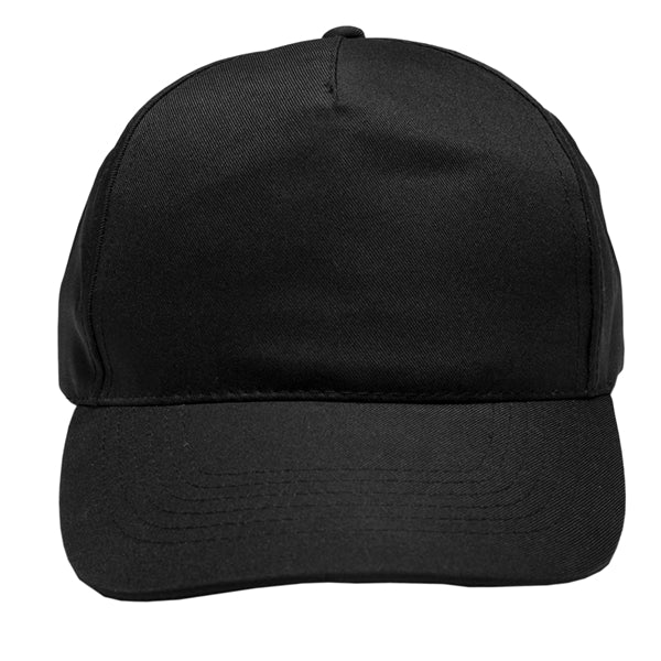 5 Panel Polyester Baseball Caps with Velcro Closure