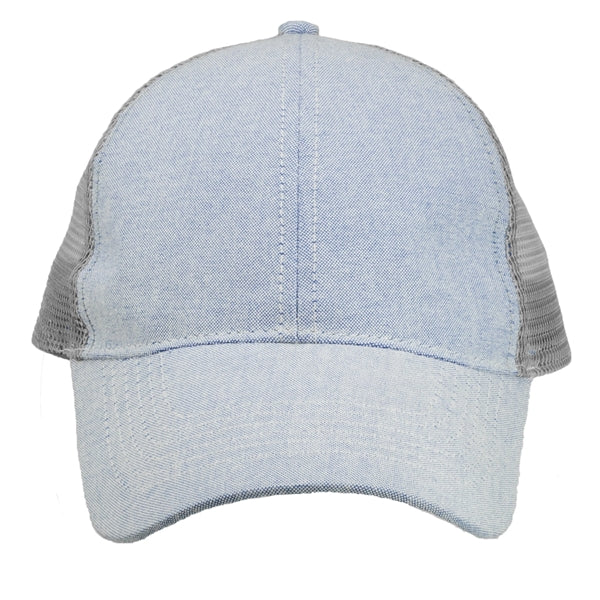 Trucker Caps with Mesh Back and Curved Visor