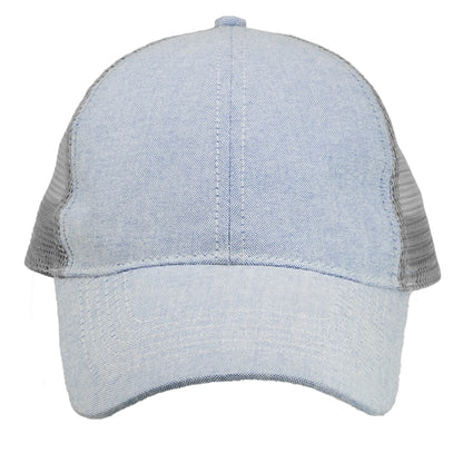 Trucker Caps with Mesh Back and Curved Visor