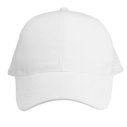 Trucker Caps with Mesh Back and Curved Visor