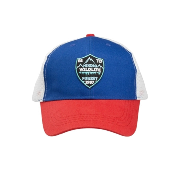 Two Tone Baseball Cap with Mesh Back