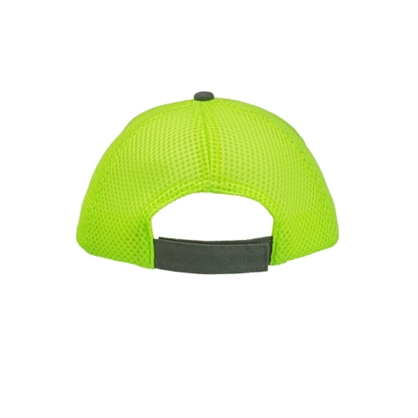 Two Tone Baseball Cap with Mesh Back