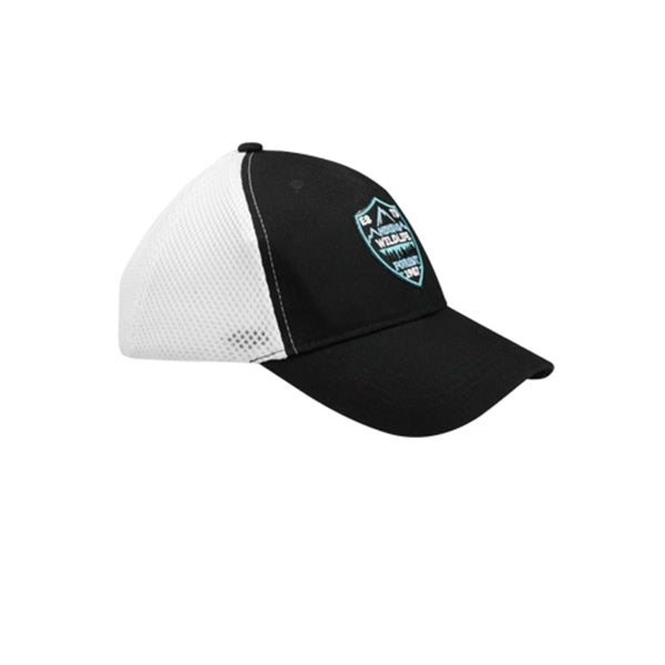 Two Tone Baseball Cap with Mesh Back
