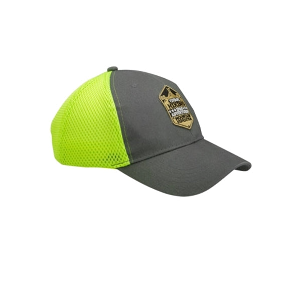 Two Tone Baseball Cap with Mesh Back