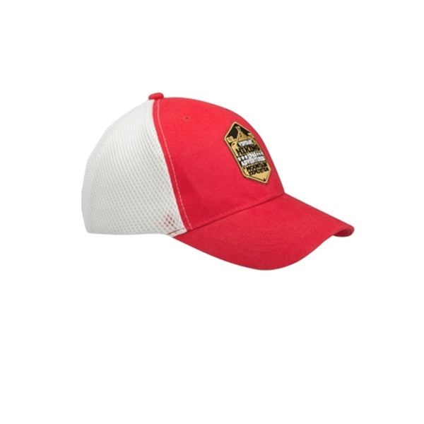 Two Tone Baseball Cap with Mesh Back
