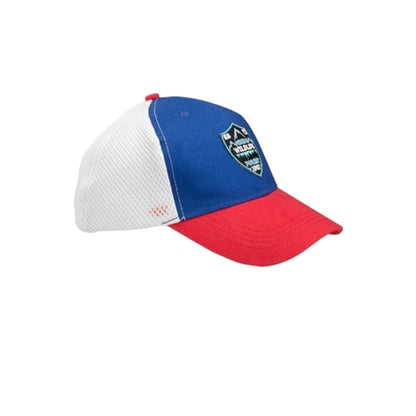 Two Tone Baseball Cap with Mesh Back