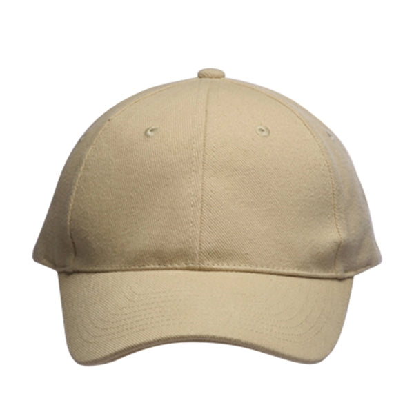 Brushed Cotton Constructed Baseball Cap with Buckle adjuster