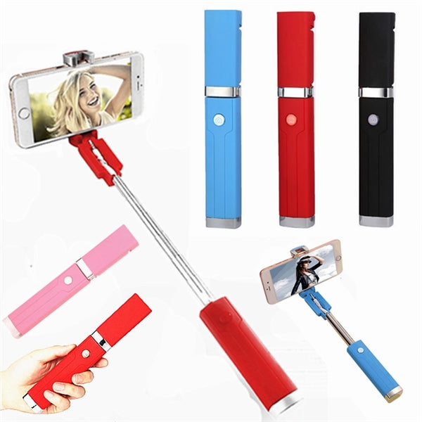 Mini Lipstick Wired Selfie Stick