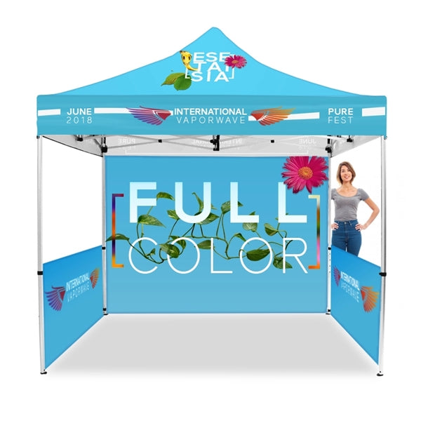 10x10 Custom Pop Up Canopy Tent