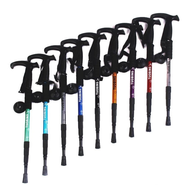 T Shaped Folding Outdoor Crutches