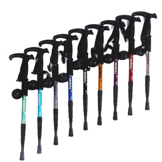 T Shaped Folding Outdoor Crutches