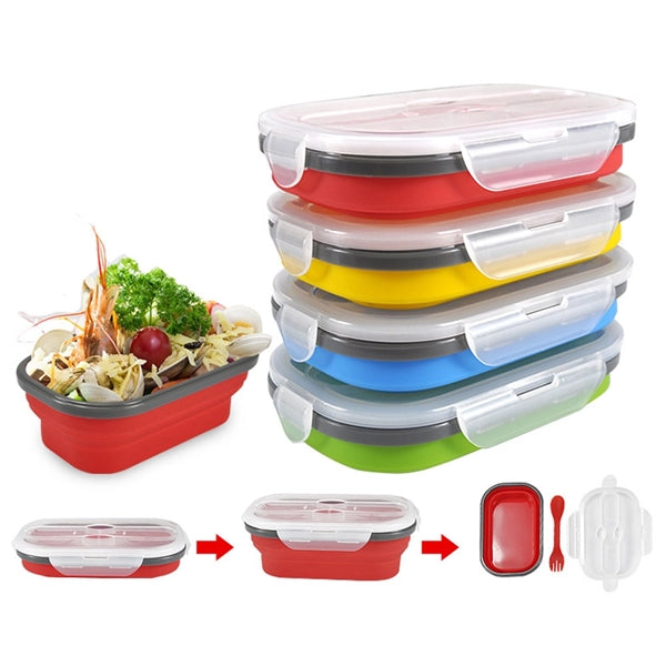 Collapsible Lunch Box with Lid