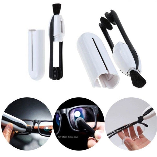 Mini Eyeglass Brush  Glasses Sunglass Cleaner