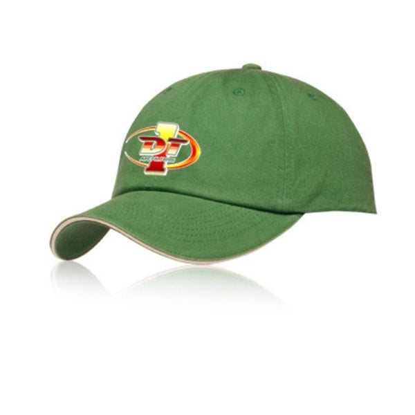 Sandwich Visor Washed Cotton Twill Cap
