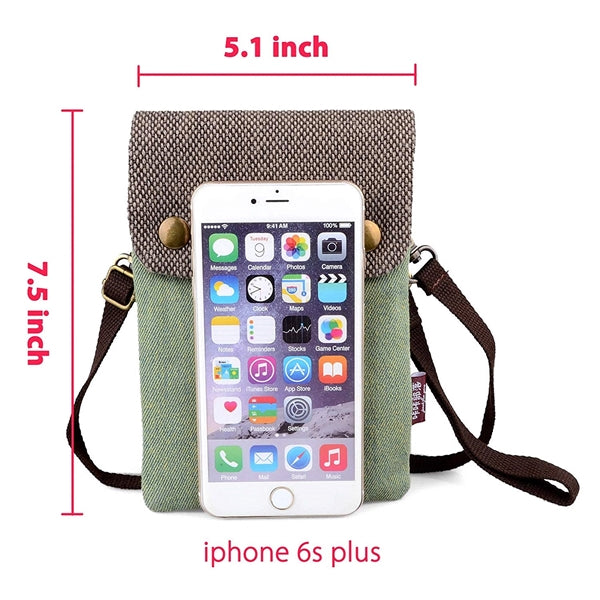 Women's Canvas Cross-body Casual Shoulder Bag