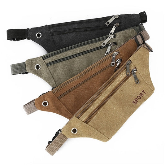 canvas sports waist bag