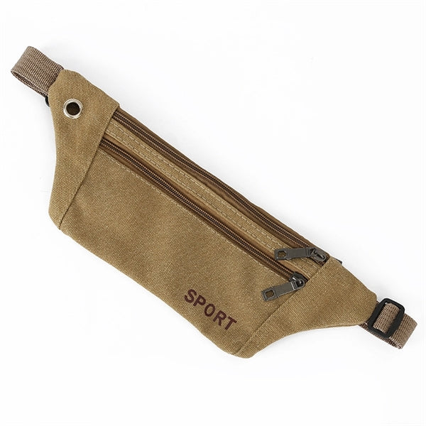 canvas sports waist bag