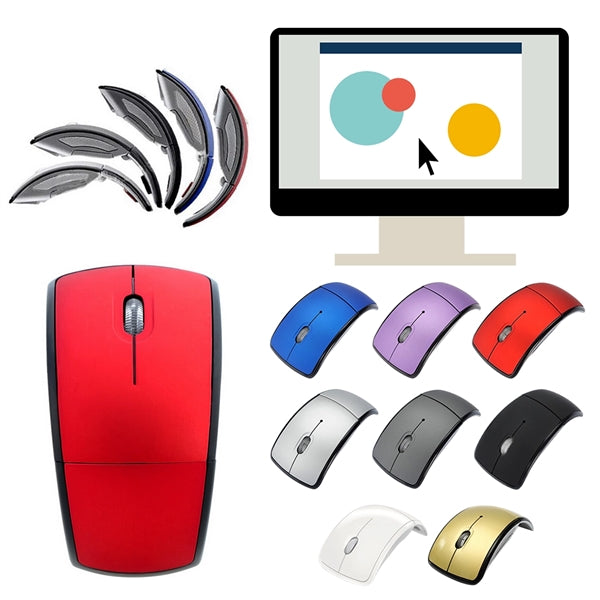 2.4GHz USB Folding Wireless Optical Mouse