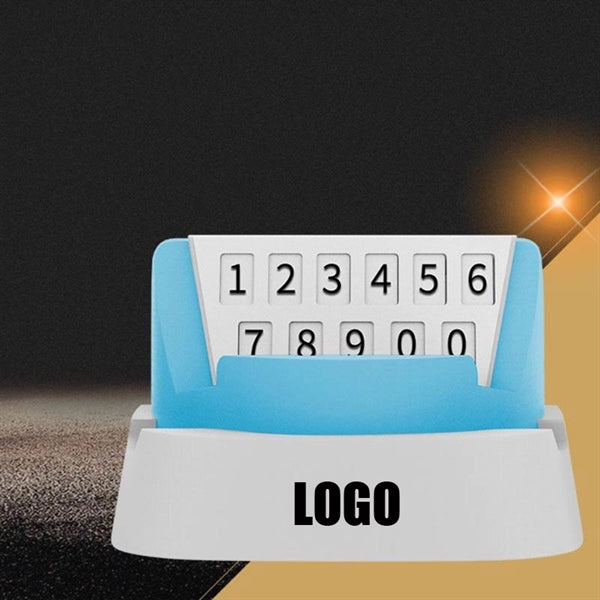 Car Temporary Parking Card