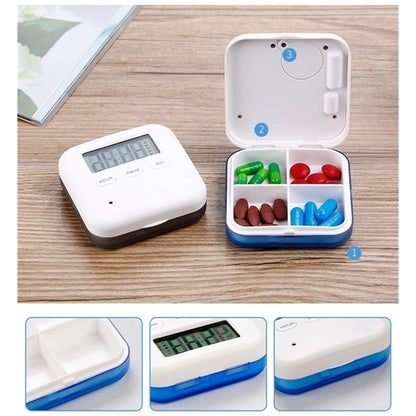Medicine Storage Dispenser Splitter With Alarm