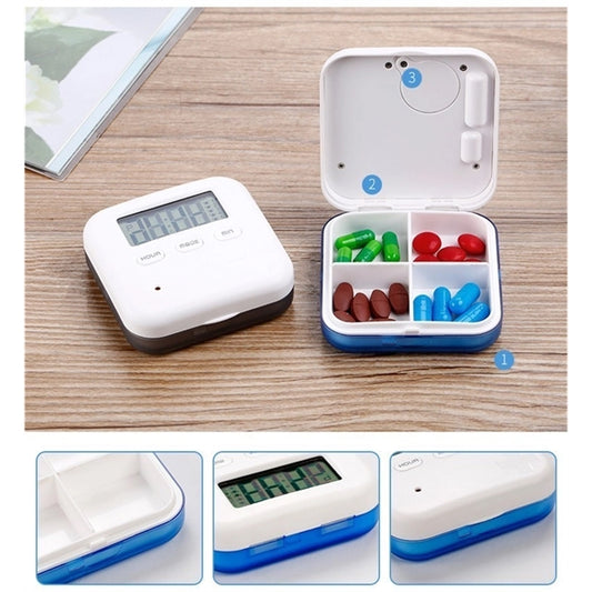 Medicine Storage Dispenser Splitter With Alarm