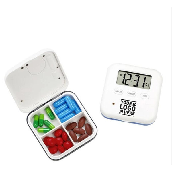 Medicine Storage Dispenser Splitter With Alarm