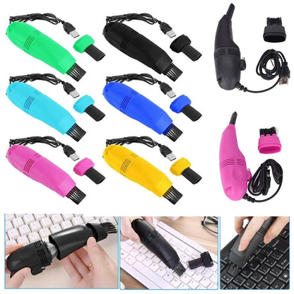Mini USB Keyboard Vacuum Dust Cleaner Brush