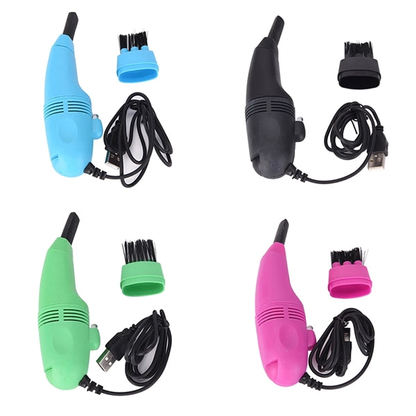 Mini USB Keyboard Vacuum Dust Cleaner Brush