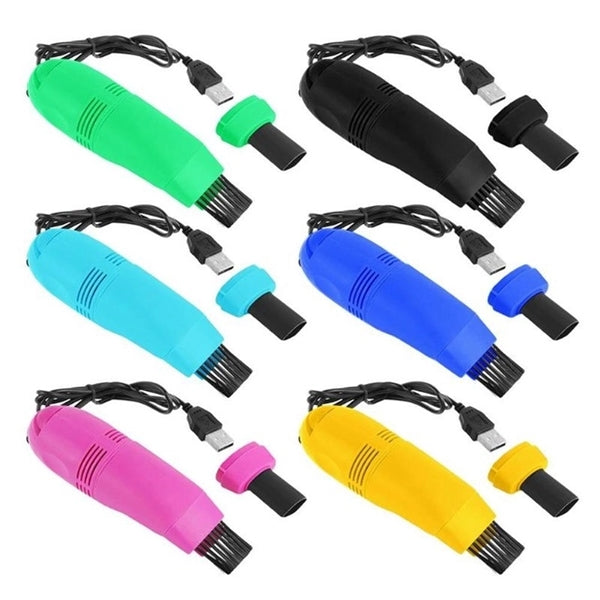 Mini USB Keyboard Vacuum Dust Cleaner Brush