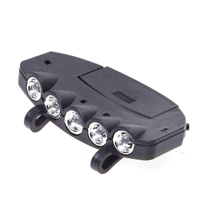5 LED Cap Light Headlamp