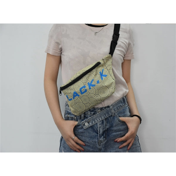 Sublimation full color waist sports bag (13.4" X 6" X 3.75")