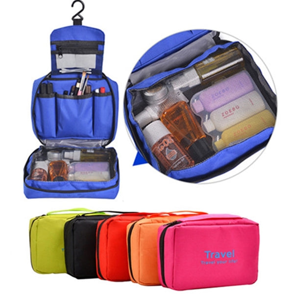 Travel Toiletry Cosmetic Organizer Bag