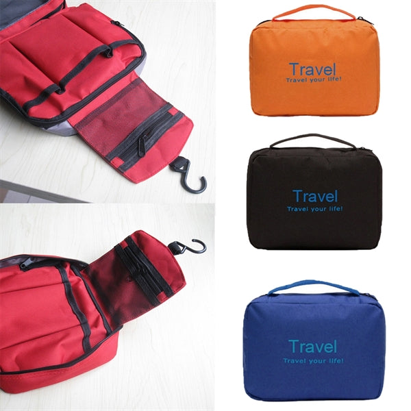 Travel Toiletry Cosmetic Organizer Bag