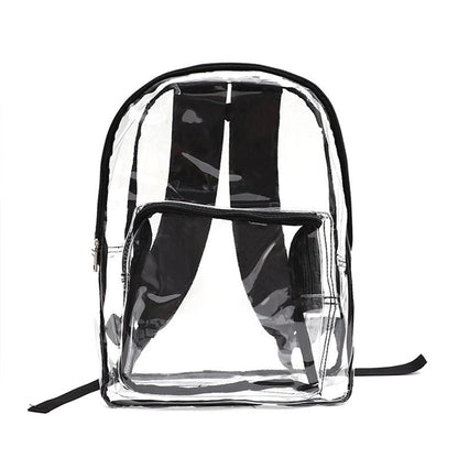 Large size Clear Transparent PVC School Backpack