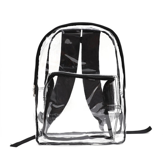 Large size Clear Transparent PVC School Backpack