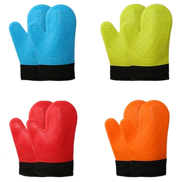 Silicone Oven Mitt With Cotton Lining