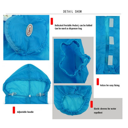 Pet Raincoat With Pocket