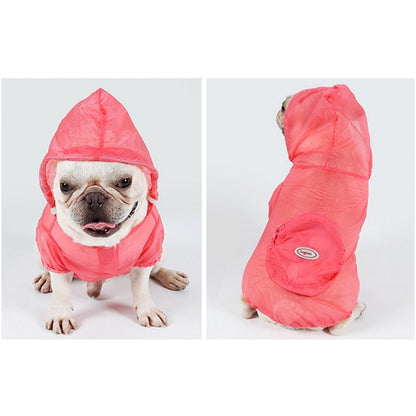 Pet Raincoat With Pocket