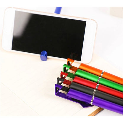 QR Code Stylus Gel Pen With Phone Stand