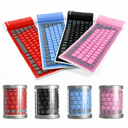 Silicone Folding Wireless Bluetooth Keyboard